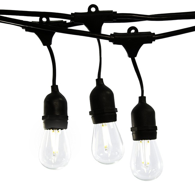 Dimmable Path LED Outdoor String Lights Industrial Outdoor Rope And