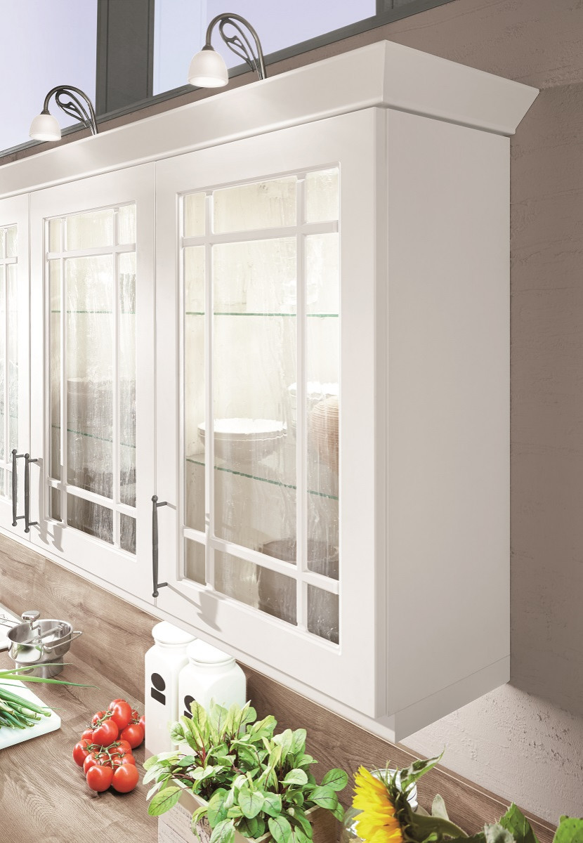 Кухня с фонариками