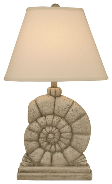 Seastone Sea Snail Table Lamp