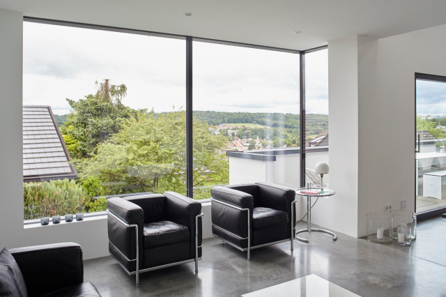 Haus S-W moderno-salotto