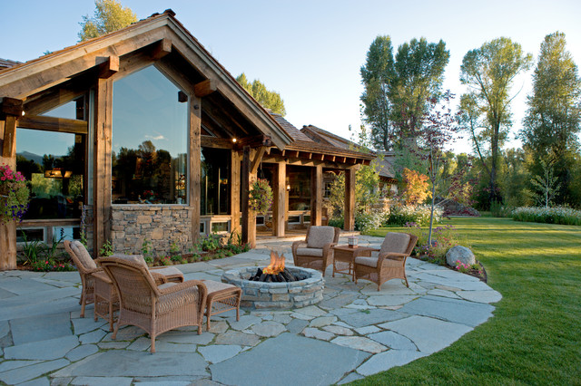 Rustic Traditional rustic-patio