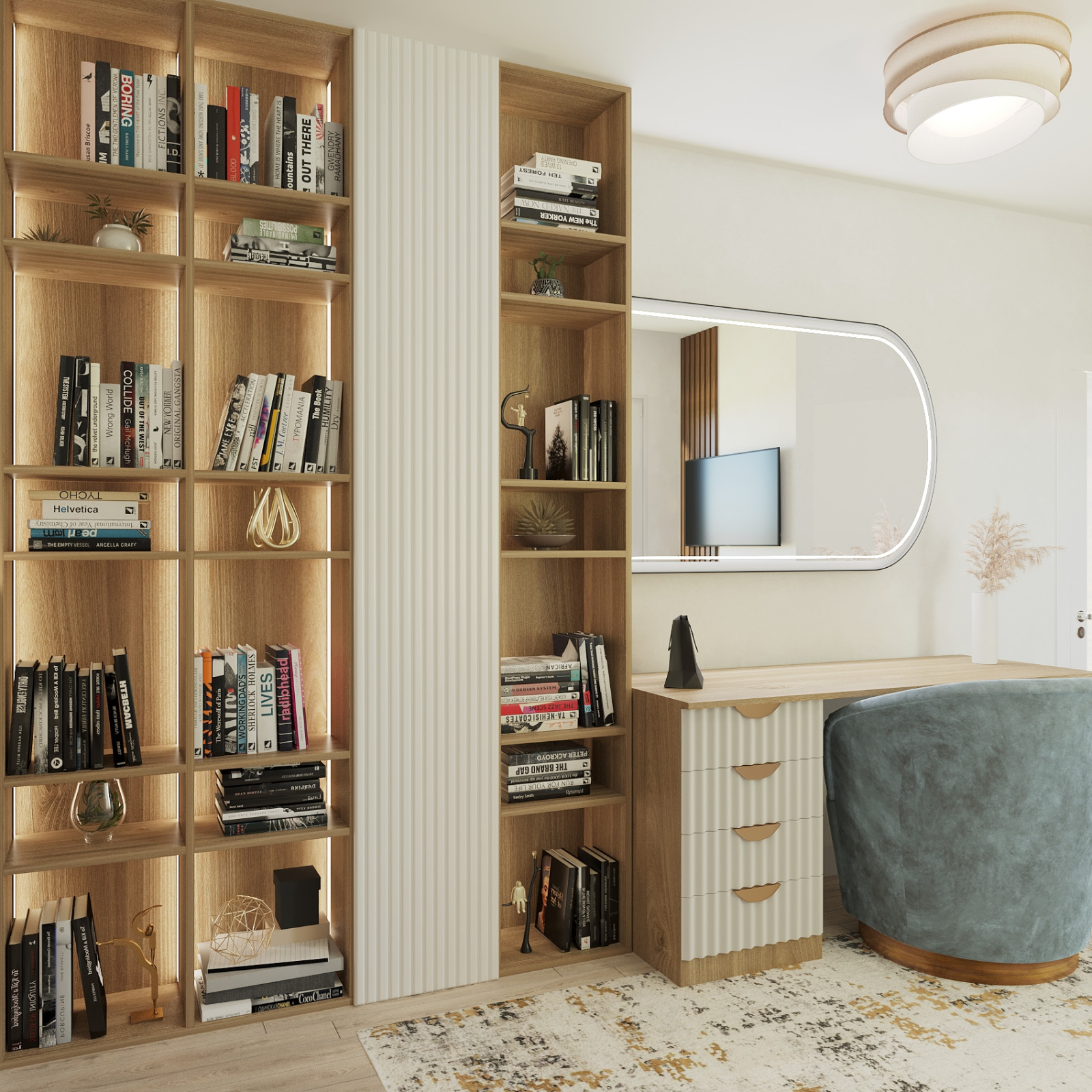 Подростковая комната для девушки