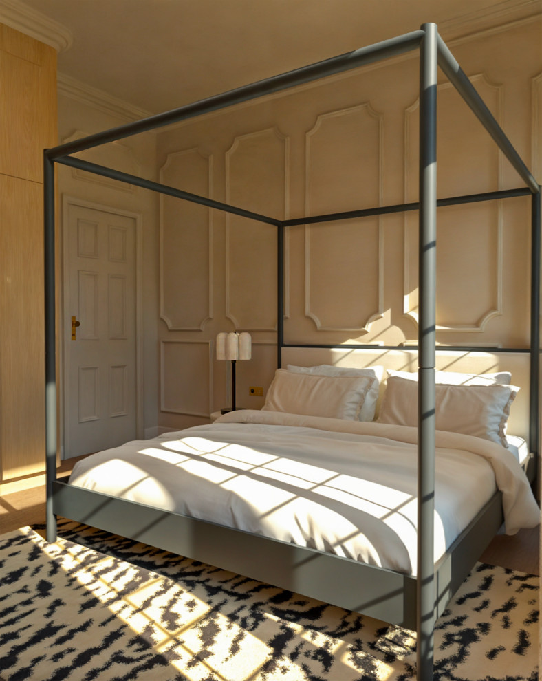 Projet concept – Appartement haussmannien contemporain (3D)