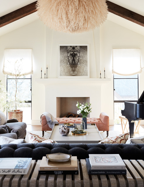 Modern Spanish Revival - Mediterranean - Living Room - San Francisco - by SDG Architects  Houzz AU