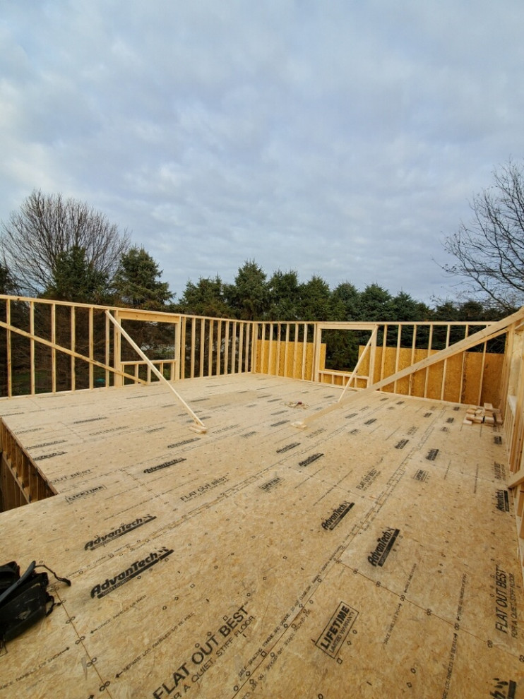 2 story 2 car garage addition