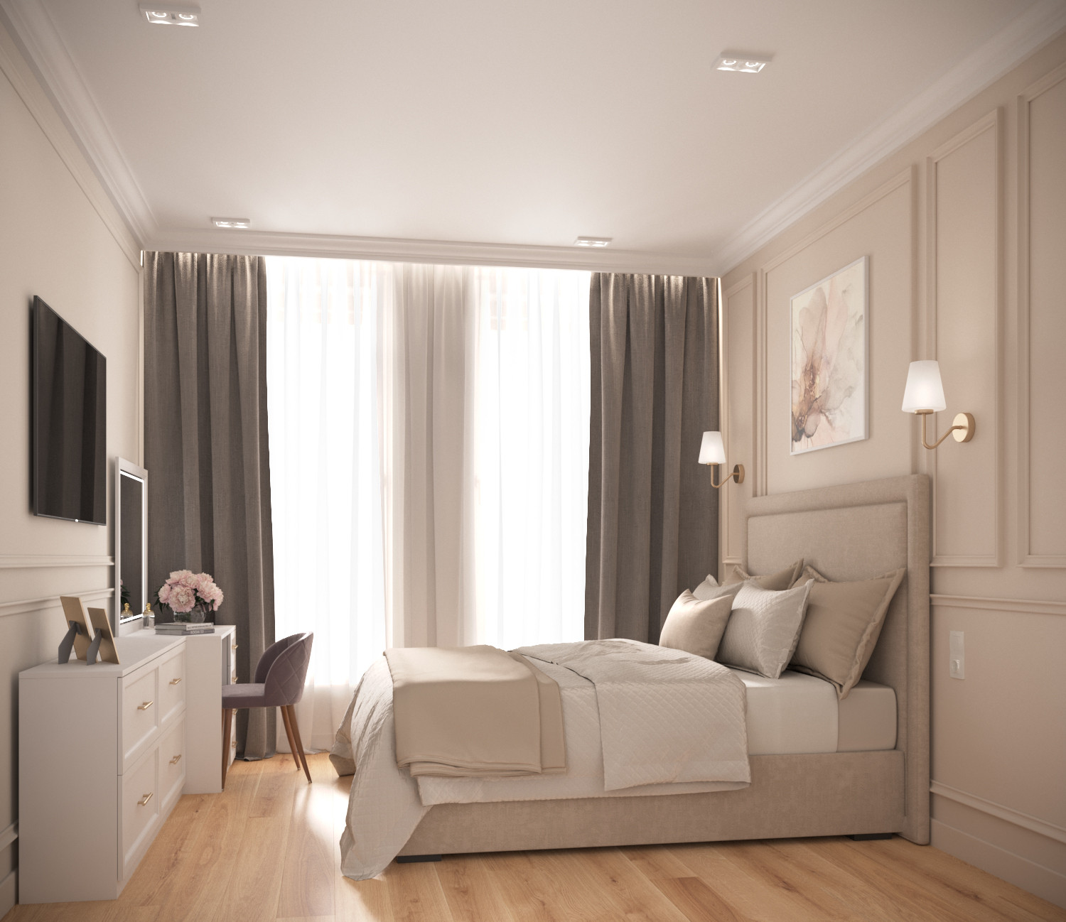 ЖК Голден Сити, 1 к.кв. в неоклассике