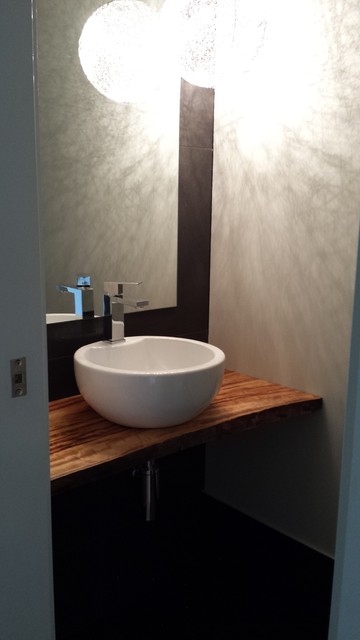 Wellington Point contemporary-powder-room