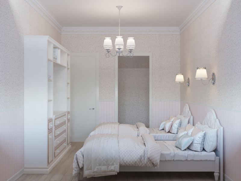 Проект квартиры  в Выхино в  стиле неоклассика