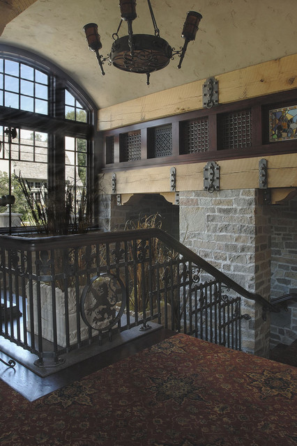Chateau Cache traditional-staircase