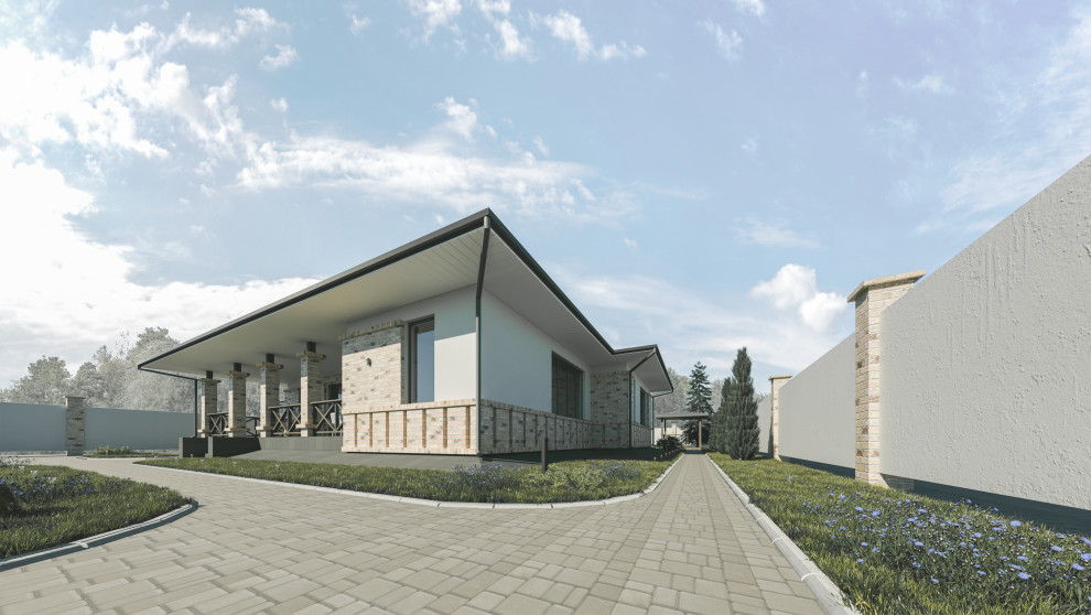 Дом с ландшафтом Воронеж