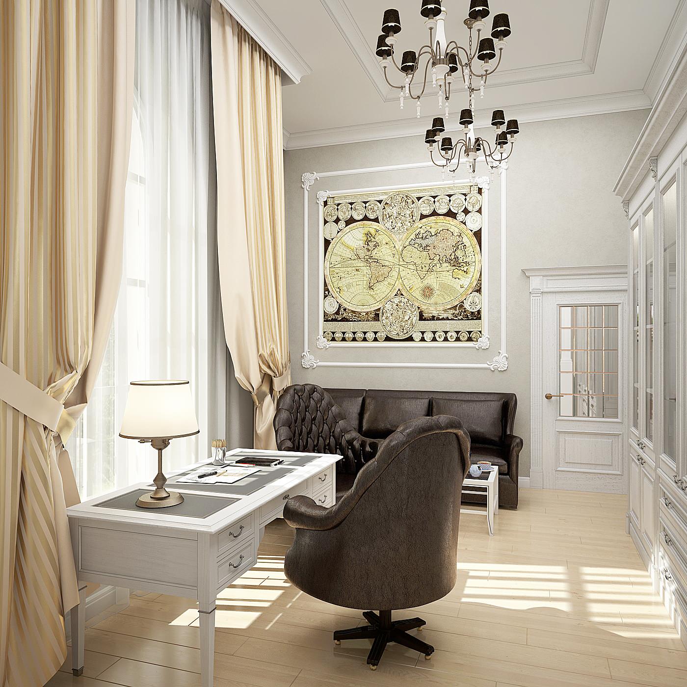 Дизайн интерьеров особняка.Классика