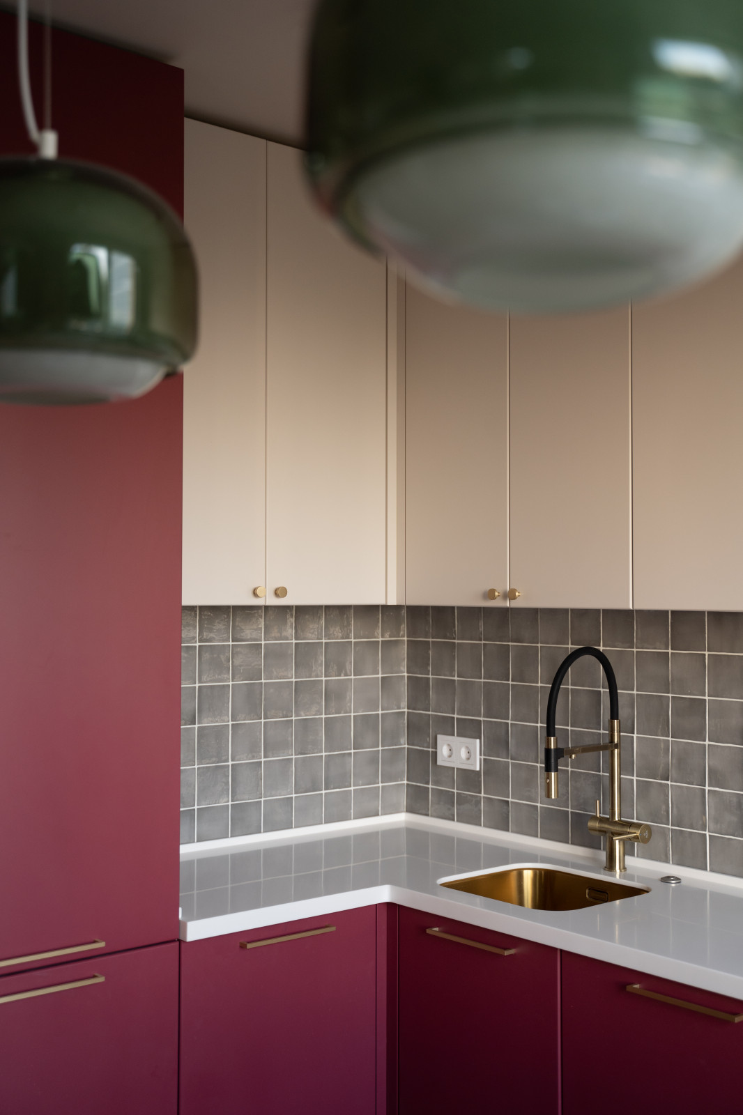 Ягодная кухня в ЖК Лучи