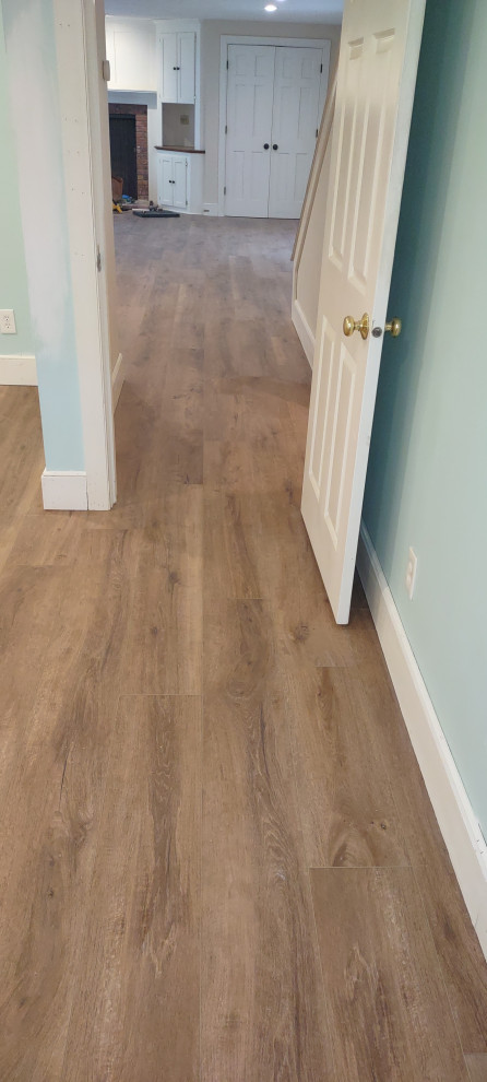 Coretec Laminate Floor In Basement