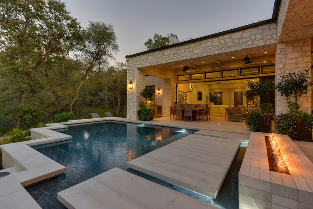 Multi-Slide Door (stacking) | Multi-Slide Pocketing Window modern-pools