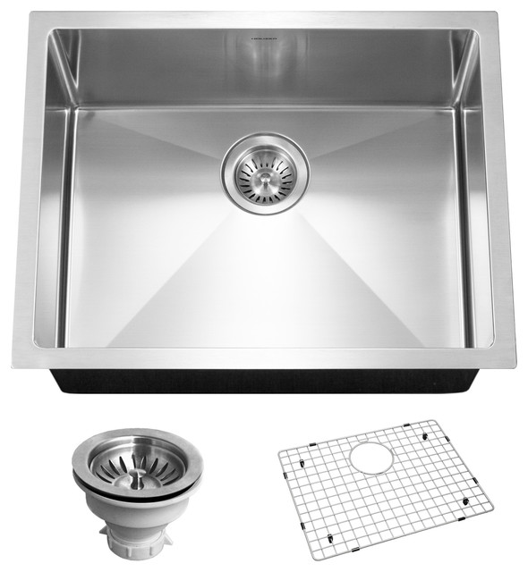 Houzer CNS-2300 Savoir Series 10mm Undermount Large Single Bowl Kitchen Sink