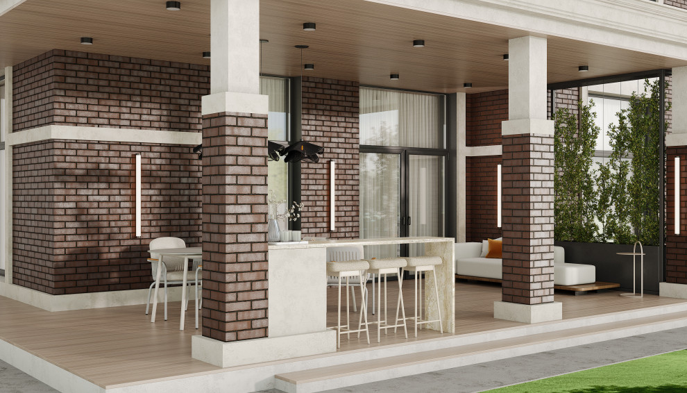 Цокольный этаж дома Тихая роскошь