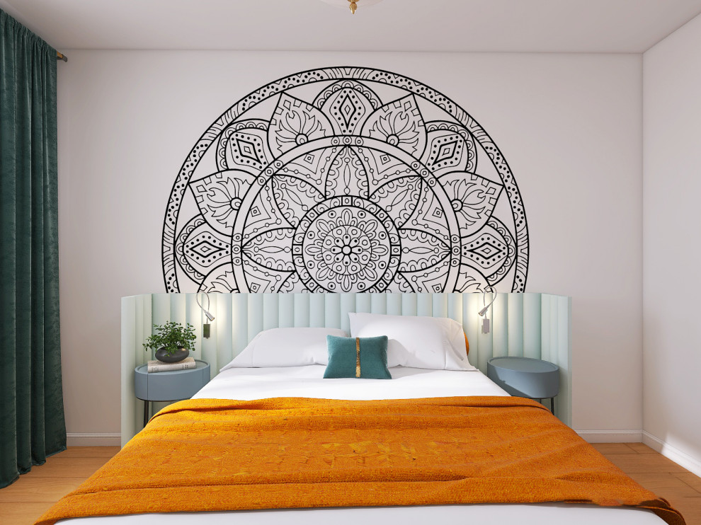 Двухкомнатная квартира в стиле фьюжн