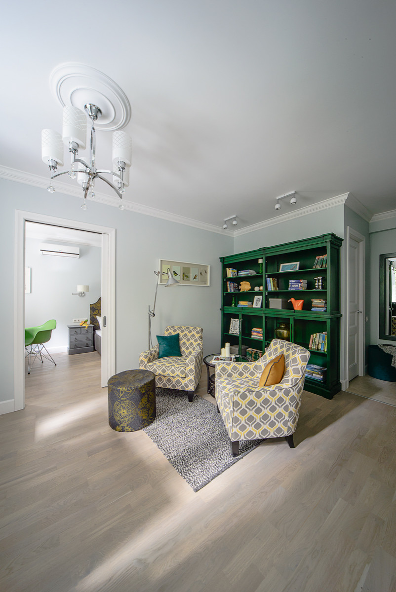 Наши пуфы в интерьере 2