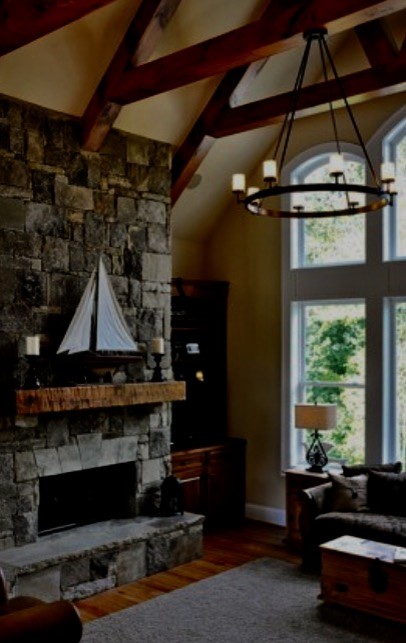 Inspiration for a transitional home design remodel in Chicago