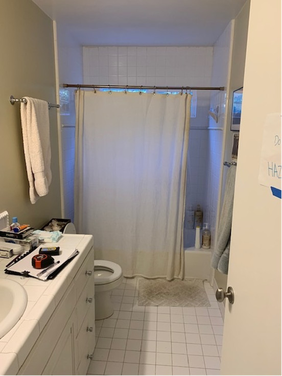 Marin Hall Bath Before