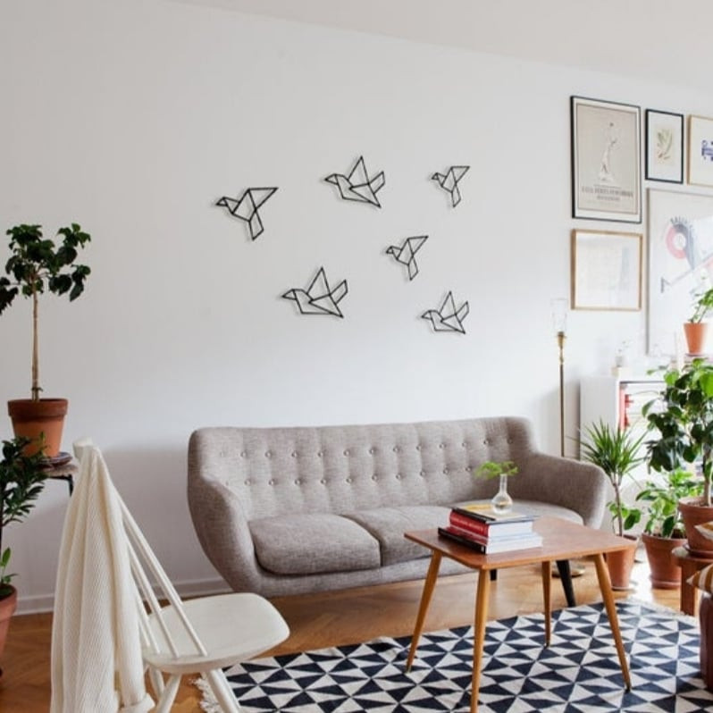 Настенный металлический декор