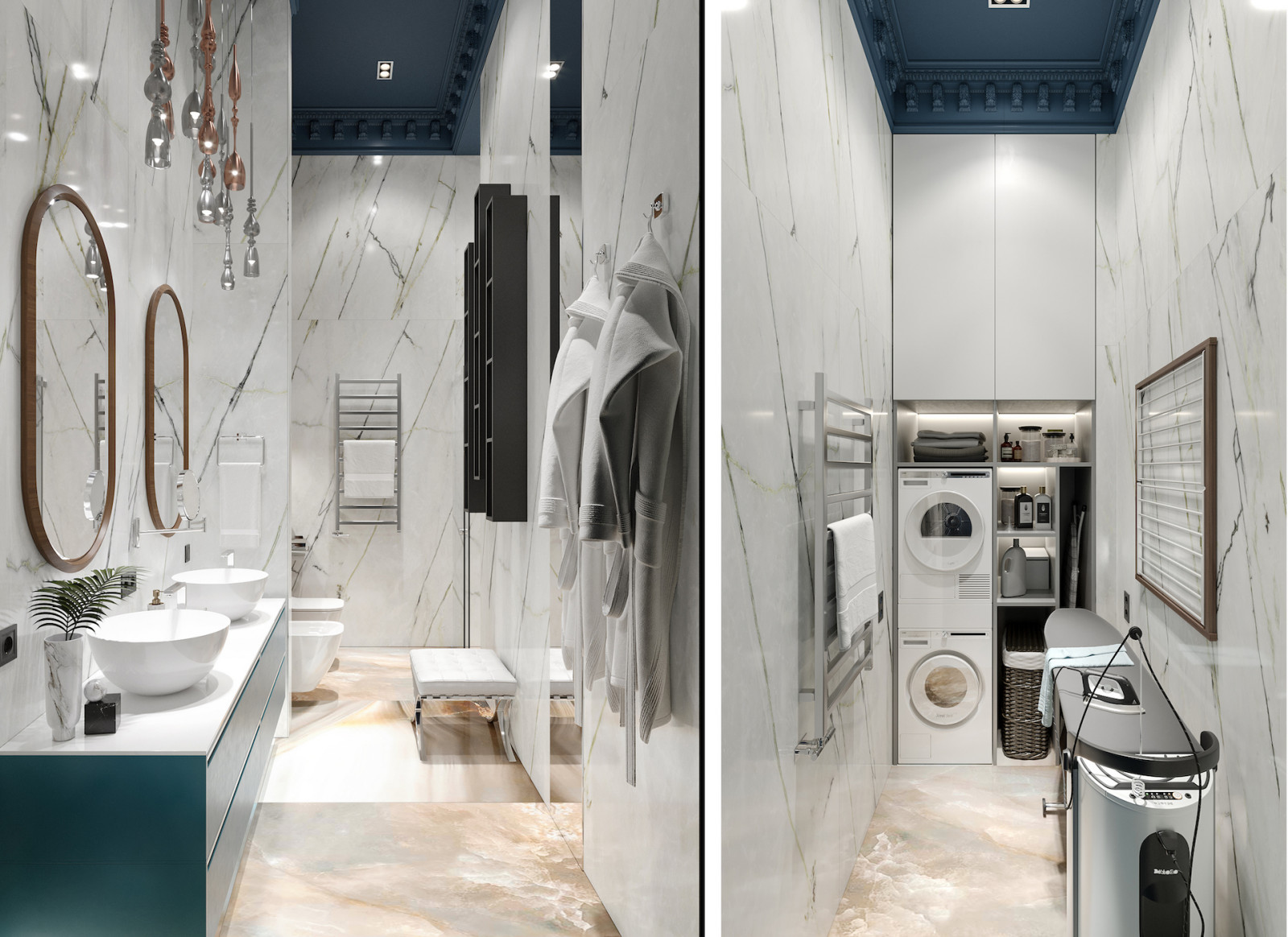 Квартира 200 м² в ЖК «Riverside»