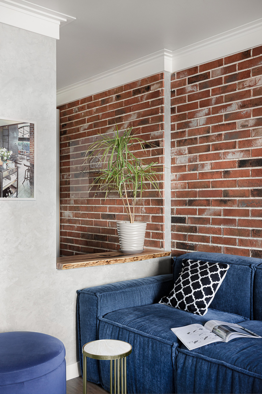 Съемка реализованного интерьера мебельной студии "Квартирный ответ"