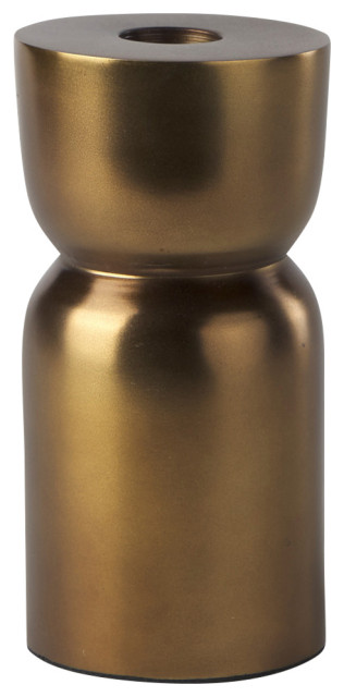 Malta Aluminum Candle Holder Small