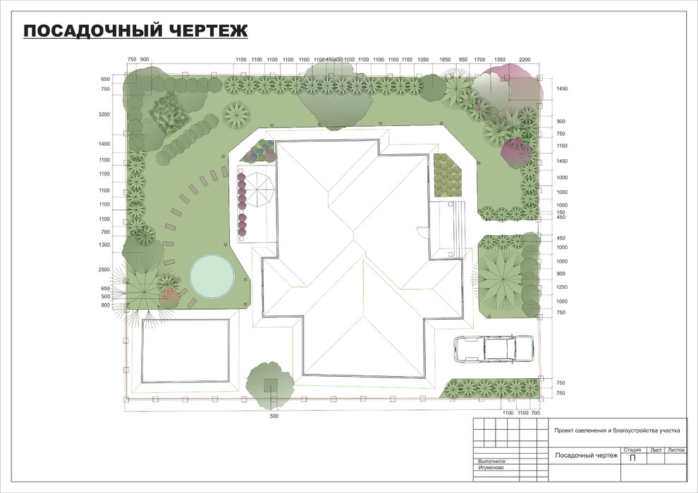 Ландшафтный дизайн - проекты