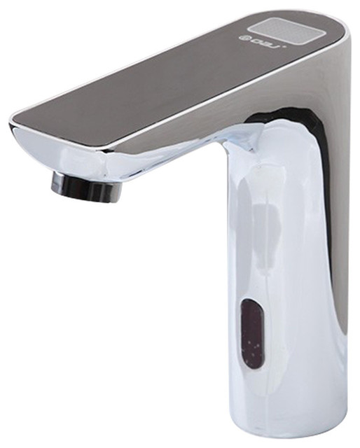 Romo Digital Display Motion Sensor Faucet Black Top