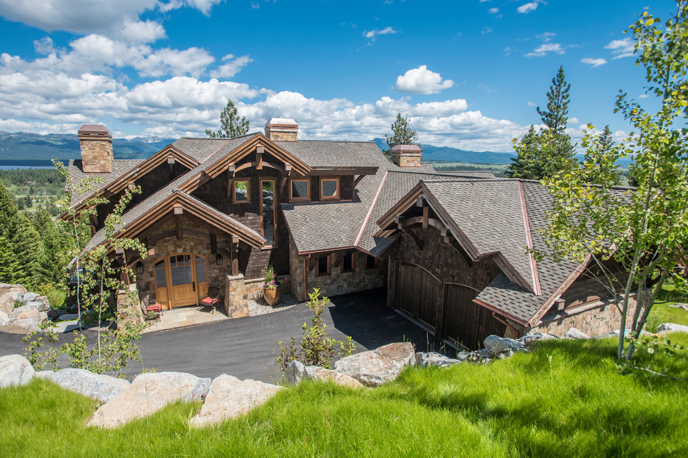 Whitetail Resort Residence McCall Idaho Rustic Exterior Boise
