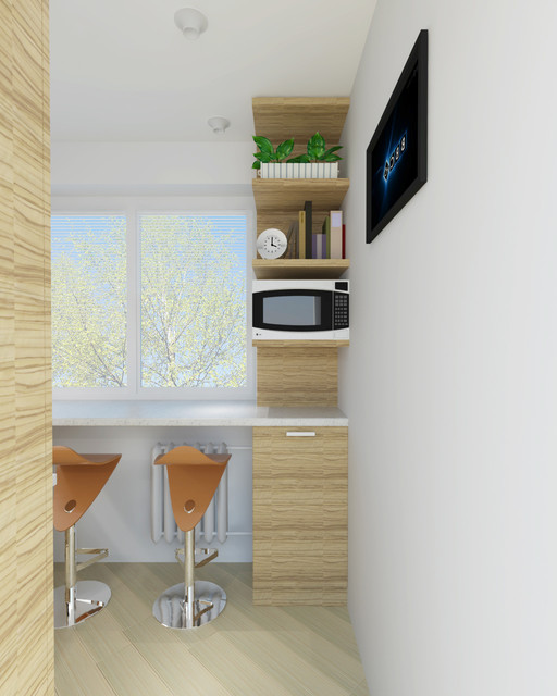 Tiny Kitchen Render modern