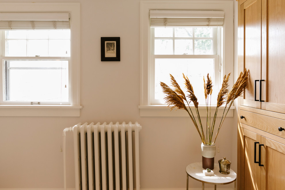 Inspiration for a transitional home design remodel in Minneapolis