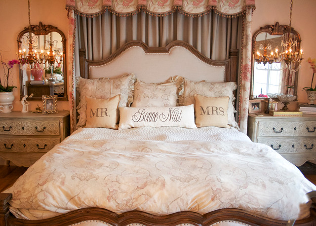 Romantic Master Bedroom Traditional Bedroom Los