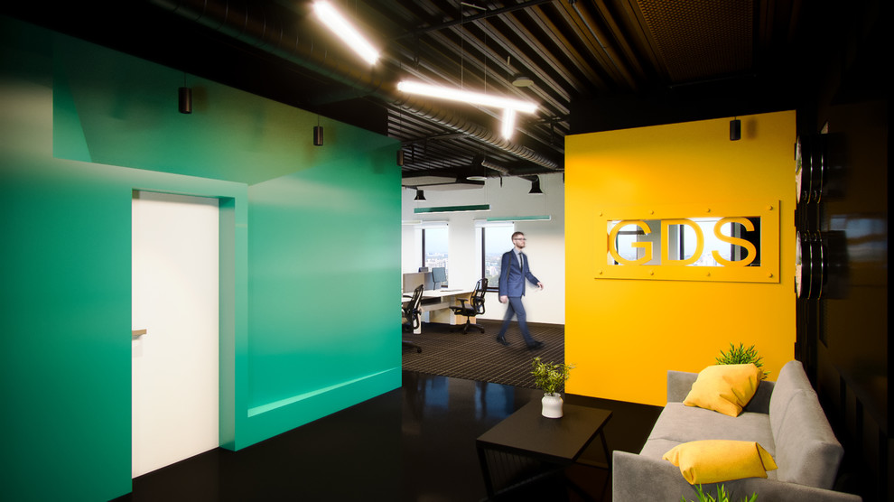 Дизайн офиса строительной компании в Москве