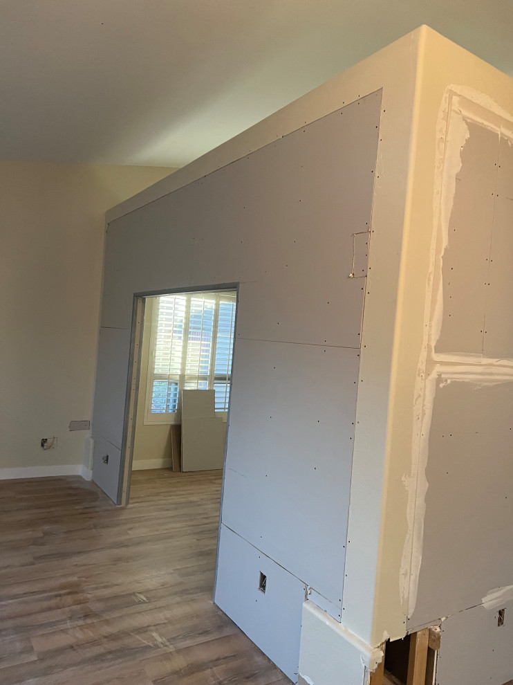 Wall framing and Drywall