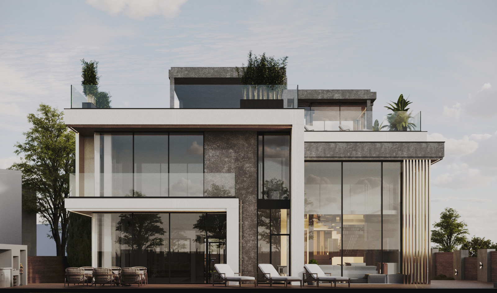 Проект загородного дома BEREG