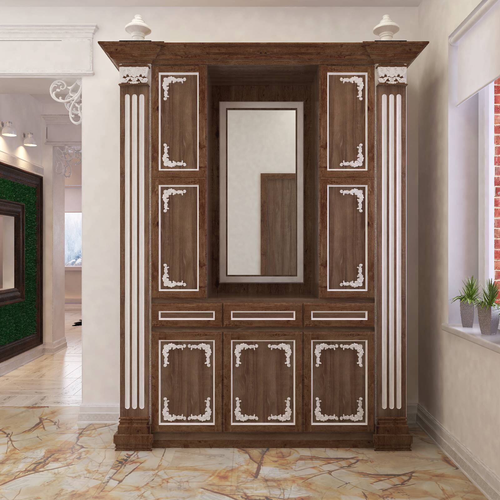 Дизайн-проект загородного дома в г. Пермь