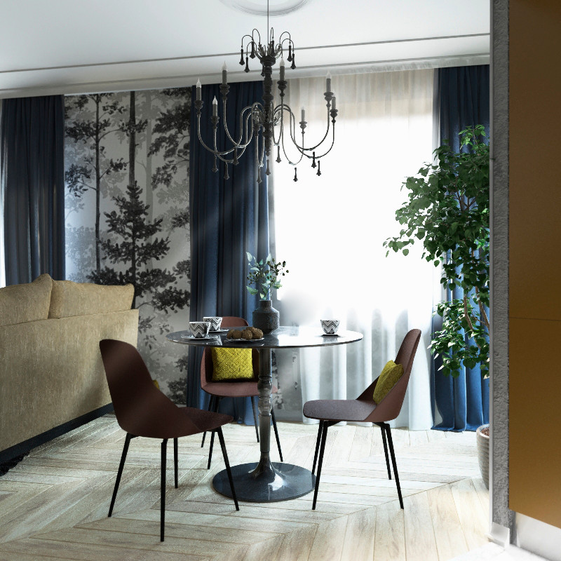 3-комн.(кухня-гостиная)