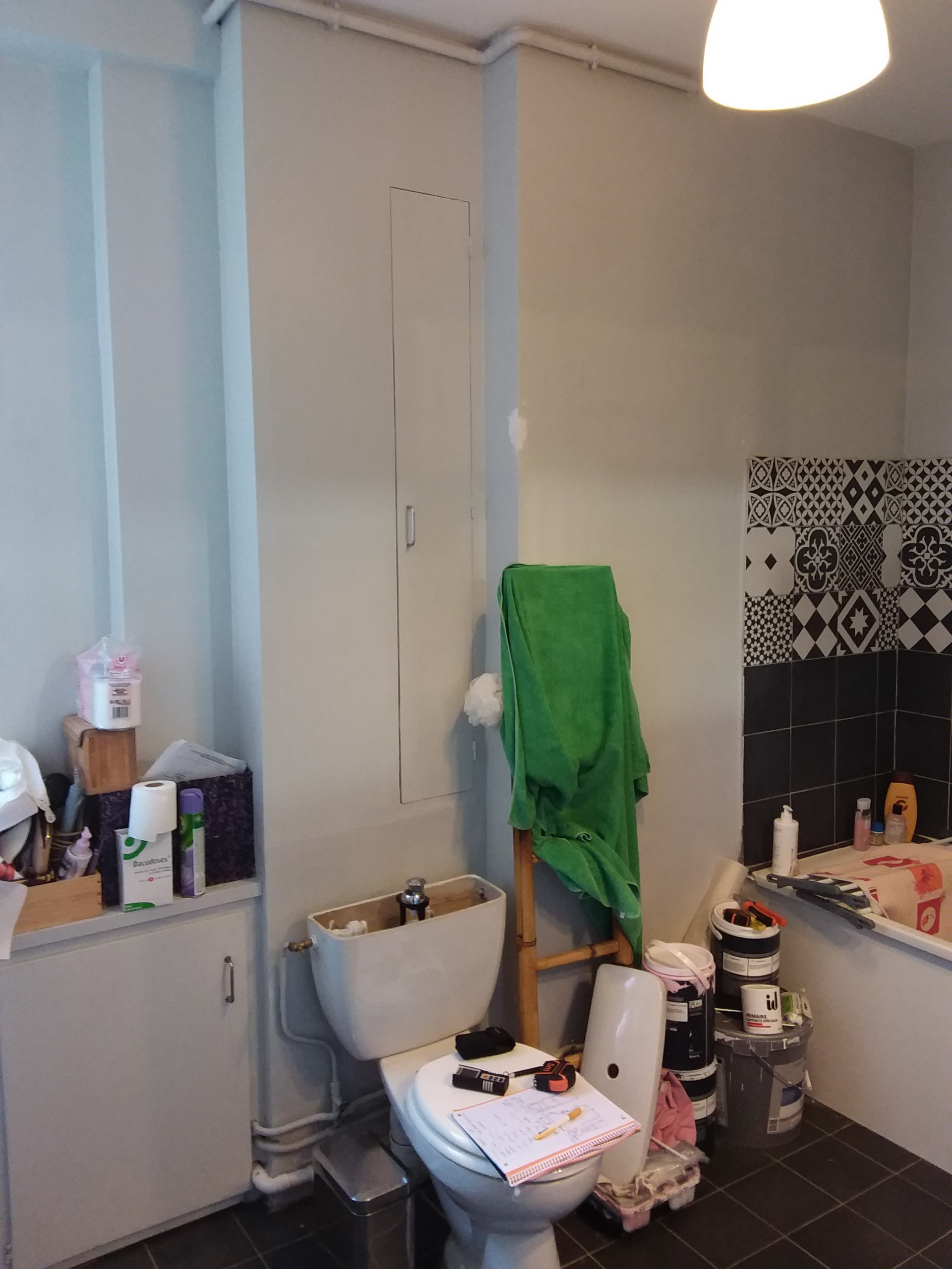 Rénovation d'une salle de bain d'appartement en centre ville
