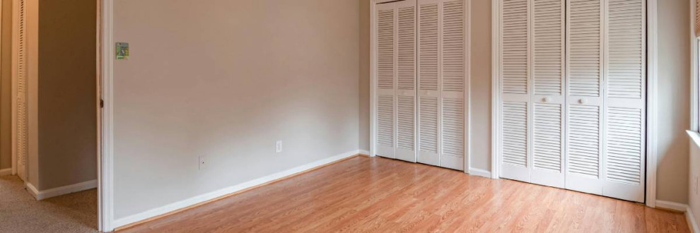 refinished wood floor