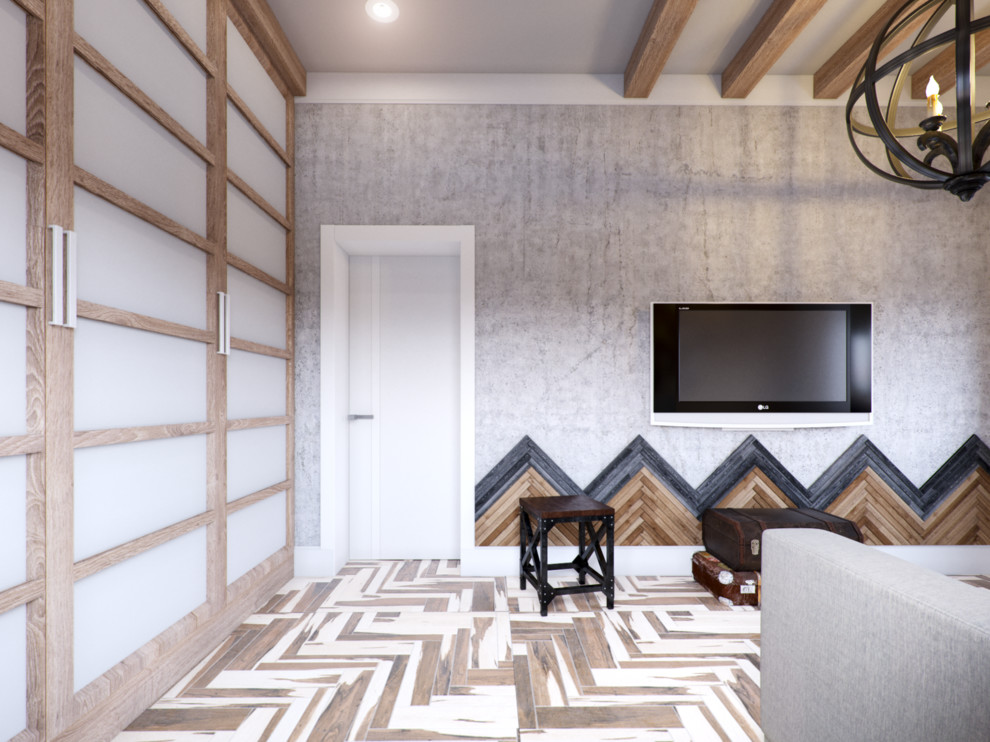 Интерьер в стиле Лофт для молодой семьи