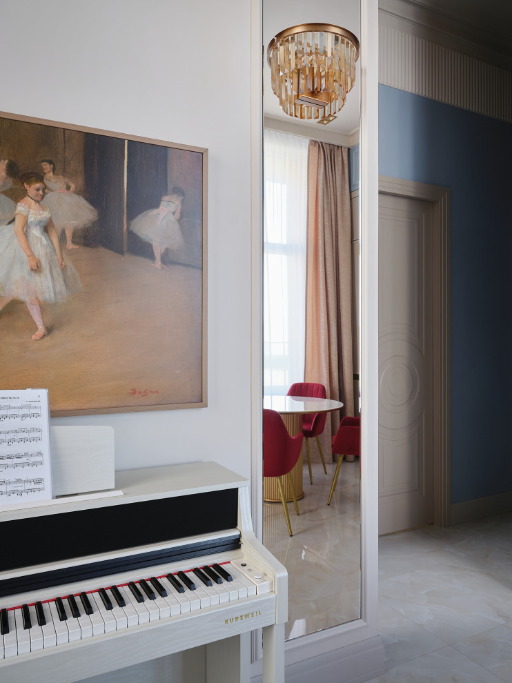 La musique... Интерьер квартиры в стиле ар-деко