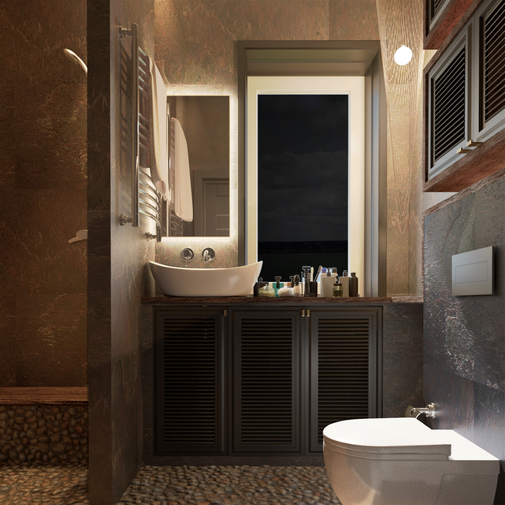 Гостевой санузел в частном доме