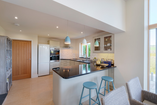 Seaway, Beeson, devon contemporary-kitchen