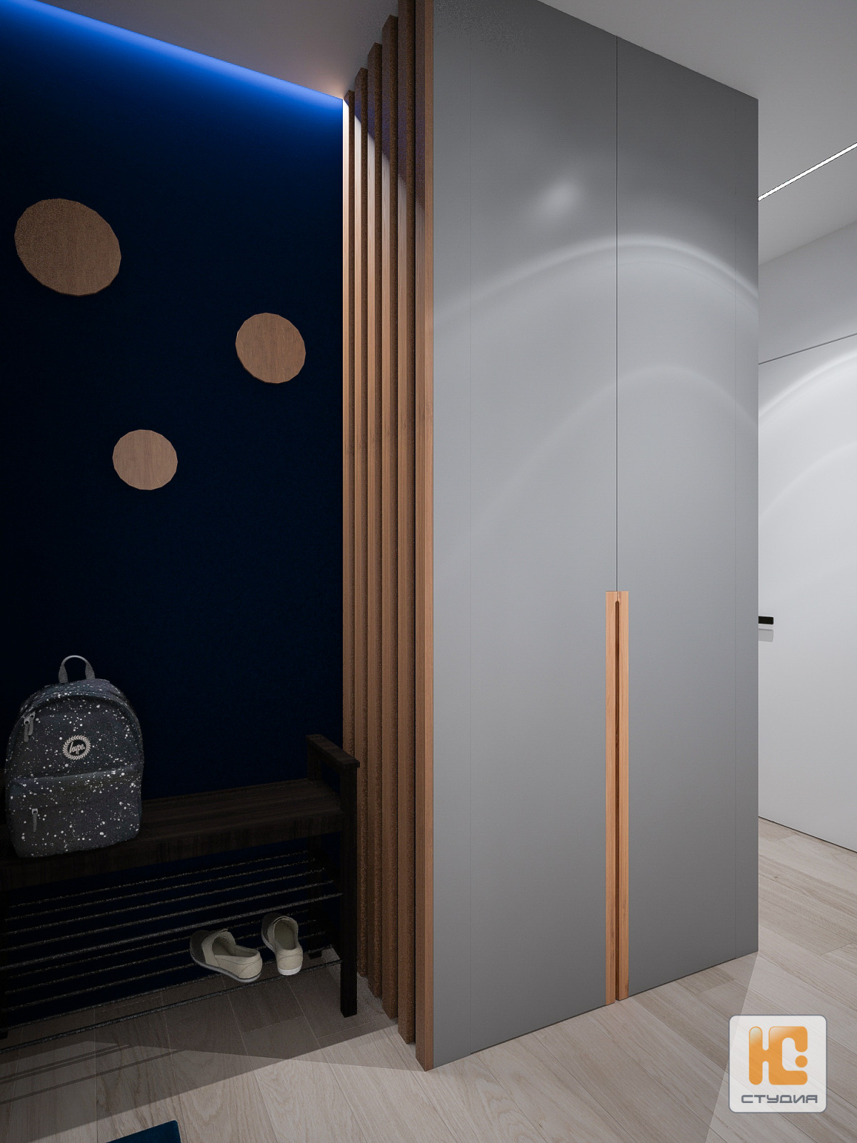 Дизайн-проект квартиры 63,00 м/кв