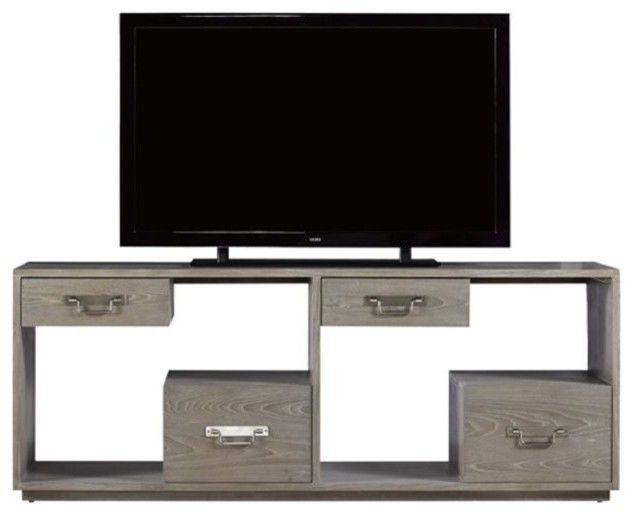 Beaumont Lane 78 Tv Stand In Graystone Transitional Beaumont Lane 78 Tv Stand In Graystone