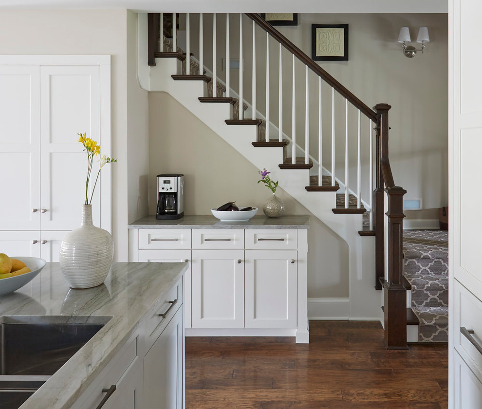 Inspiration for a transitional kitchen remodel in Chicago