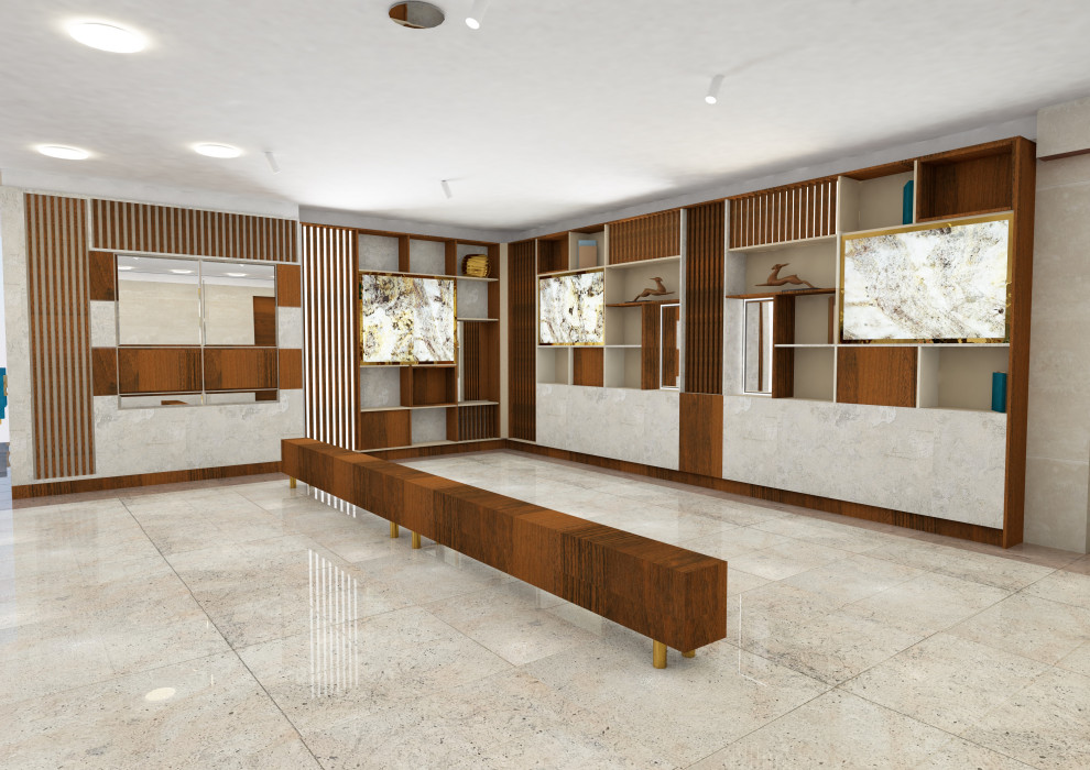 Проект холла отеля, 2020