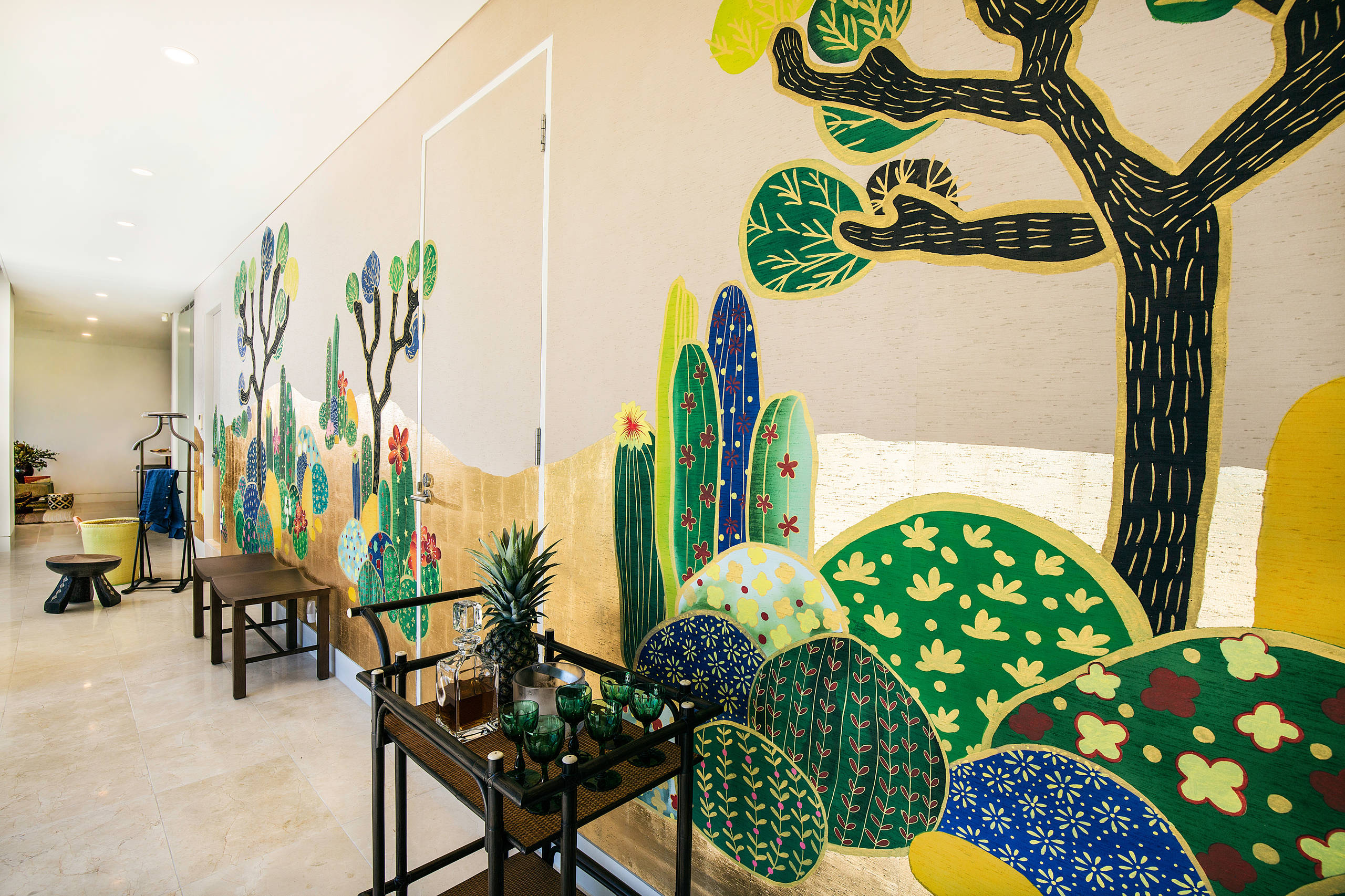 living room transformation